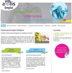 Adelis, au service des demandeurs d'emploi
